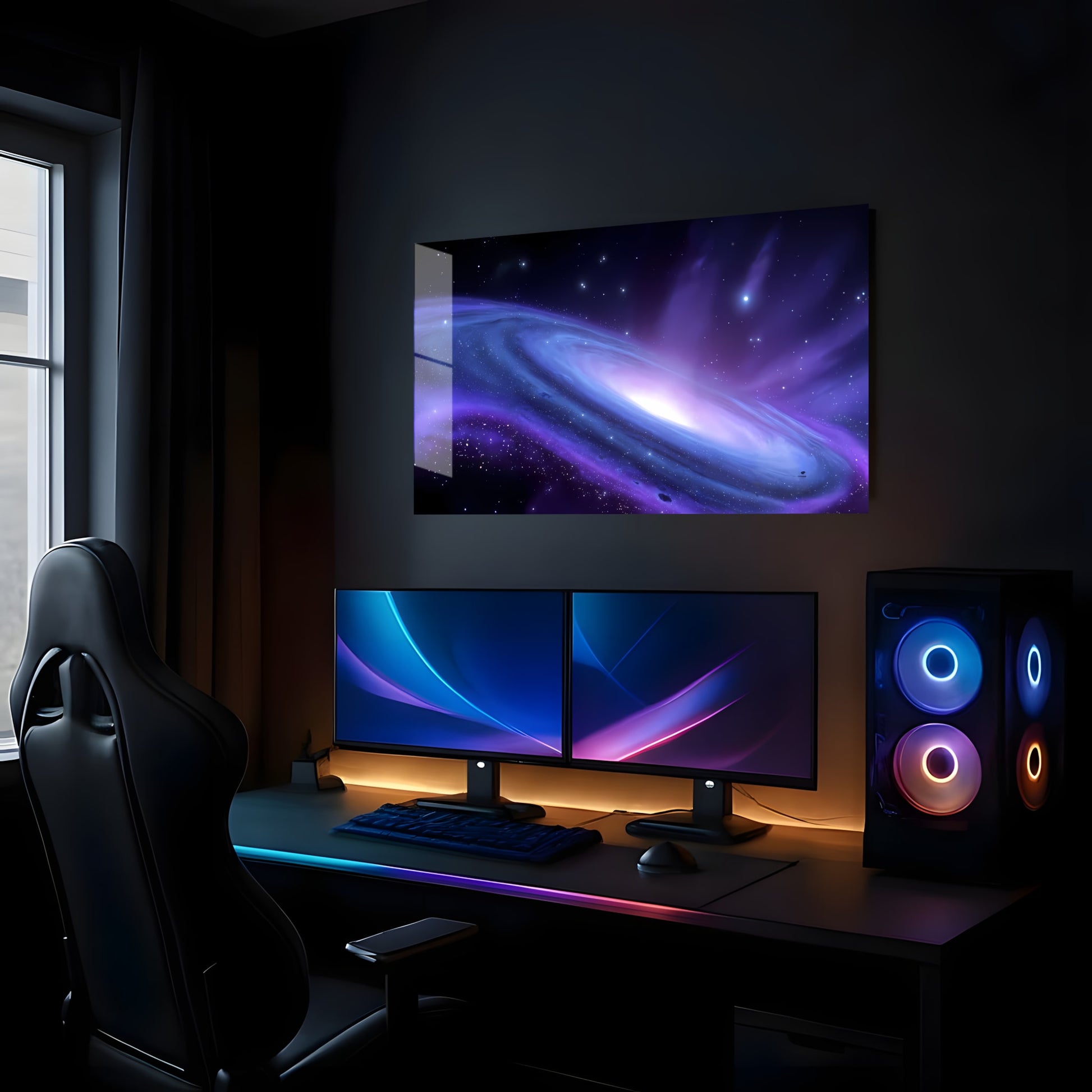 Galactic Dreamscape View - Lifestyle Mockup