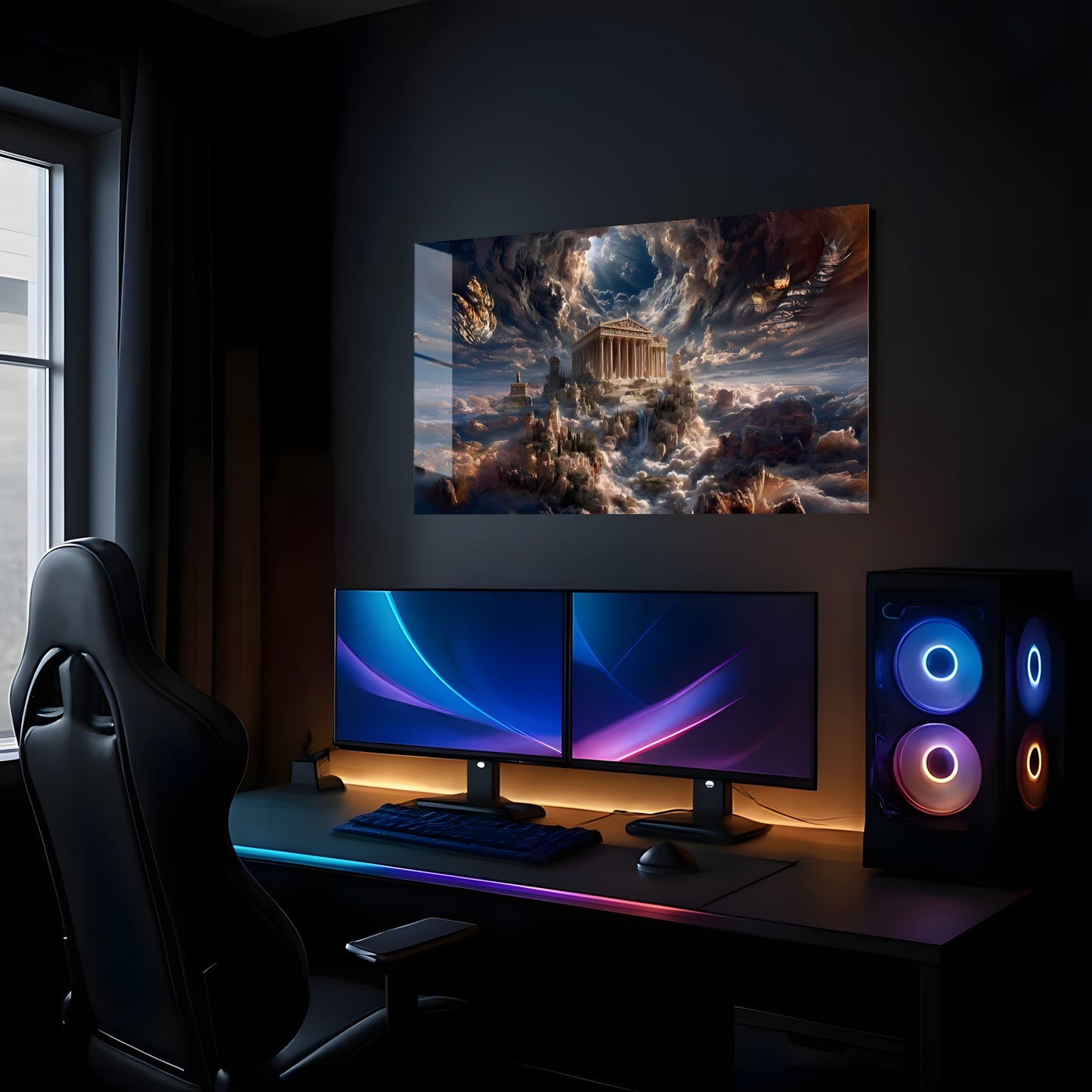 Celestial Temple Vision - Lifestyle Mockup