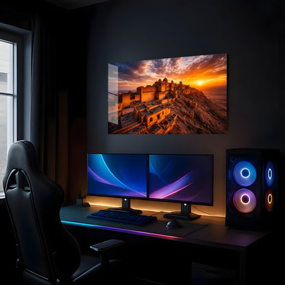 Golden Hilltop Citadel - Showcase Mockup