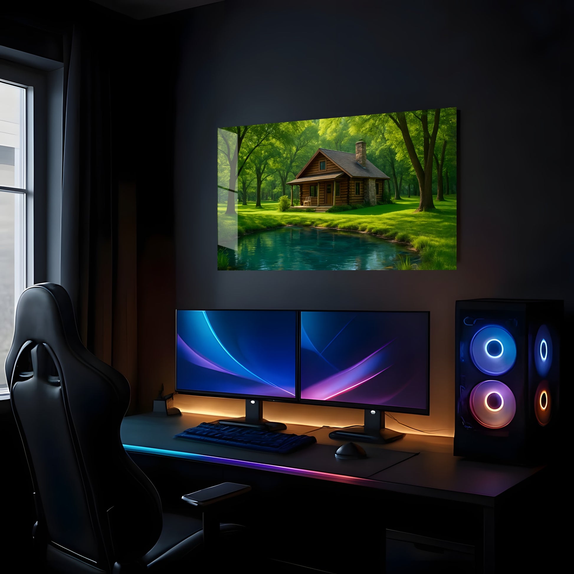 Tranquil Waters Cabin - Showcase Mockup