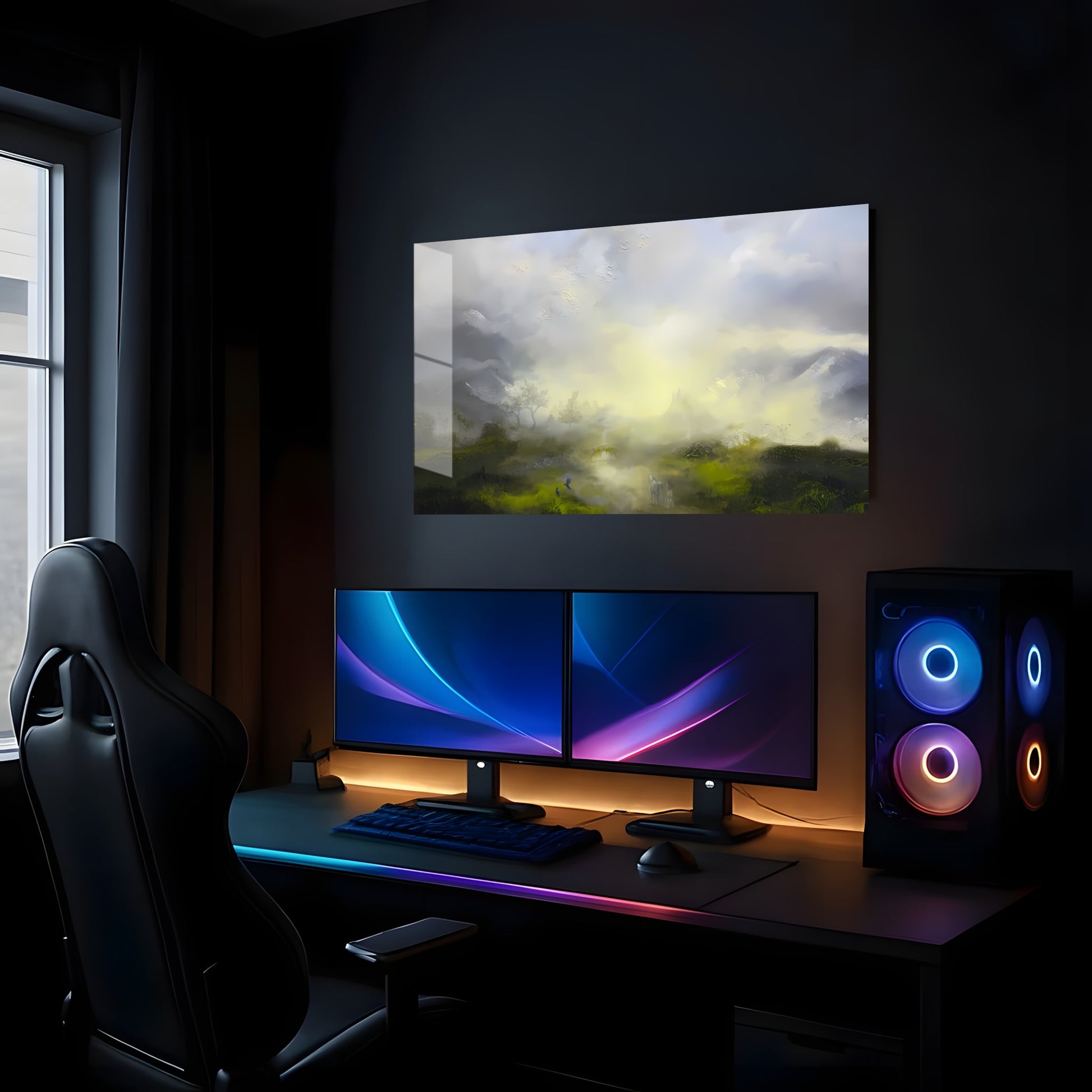 Misty Mystic Journey - Showcase Mockup