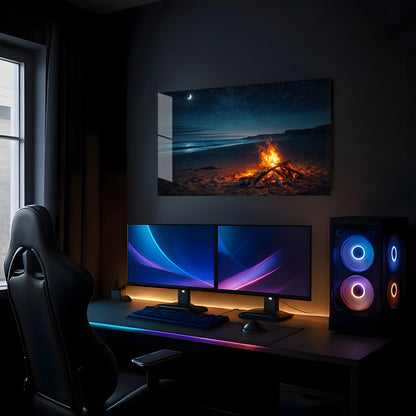 Beach Bonfire Night - Showcase Mockup