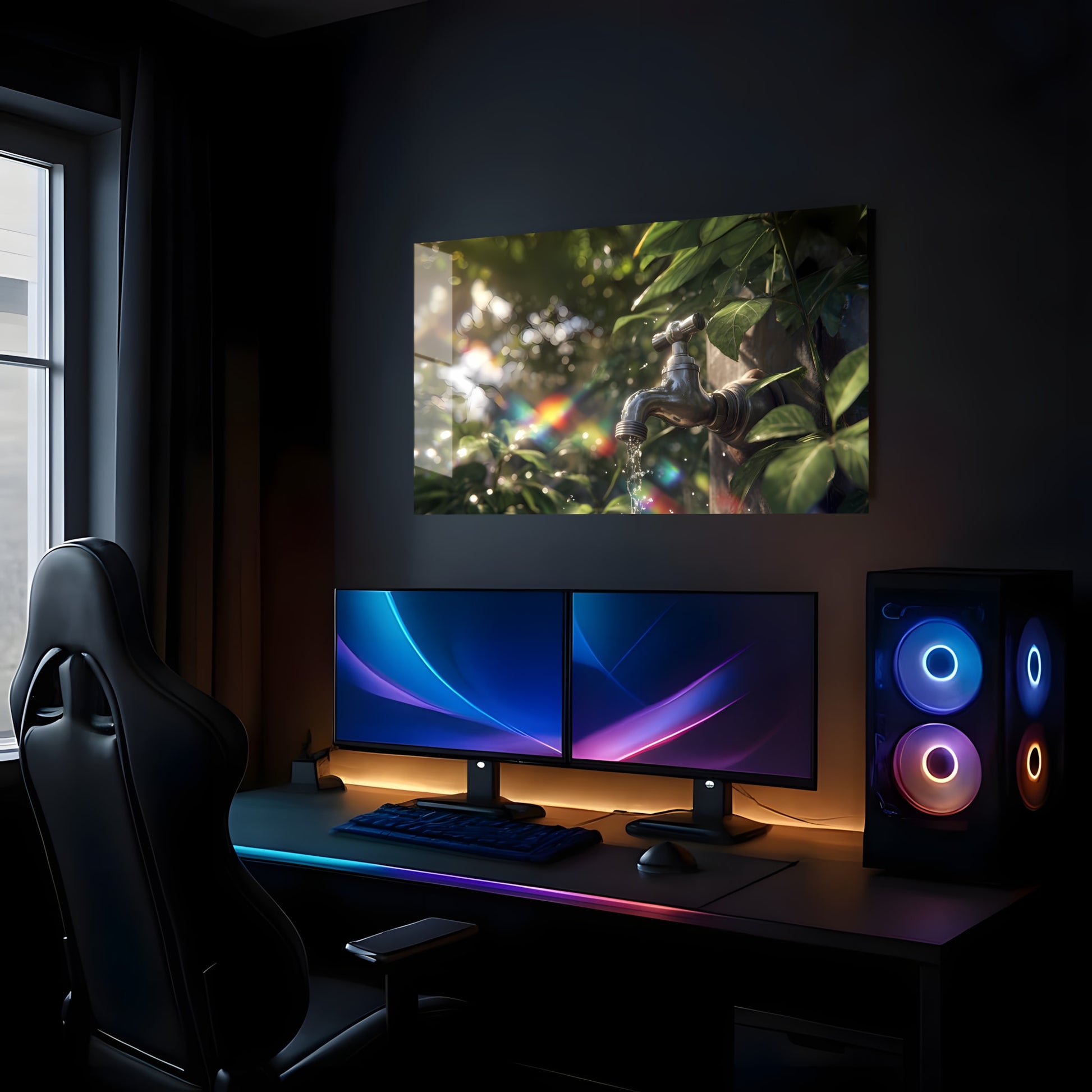 Refreshing Forest Tap - Lifestyle Mockup