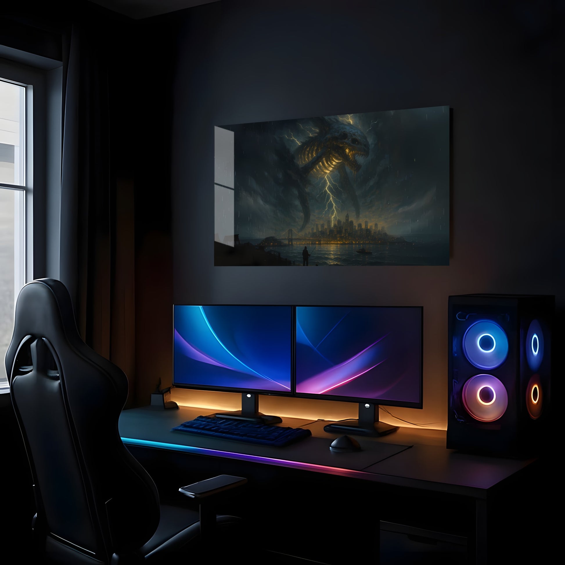 Eldritch City Terror - Showcase Mockup