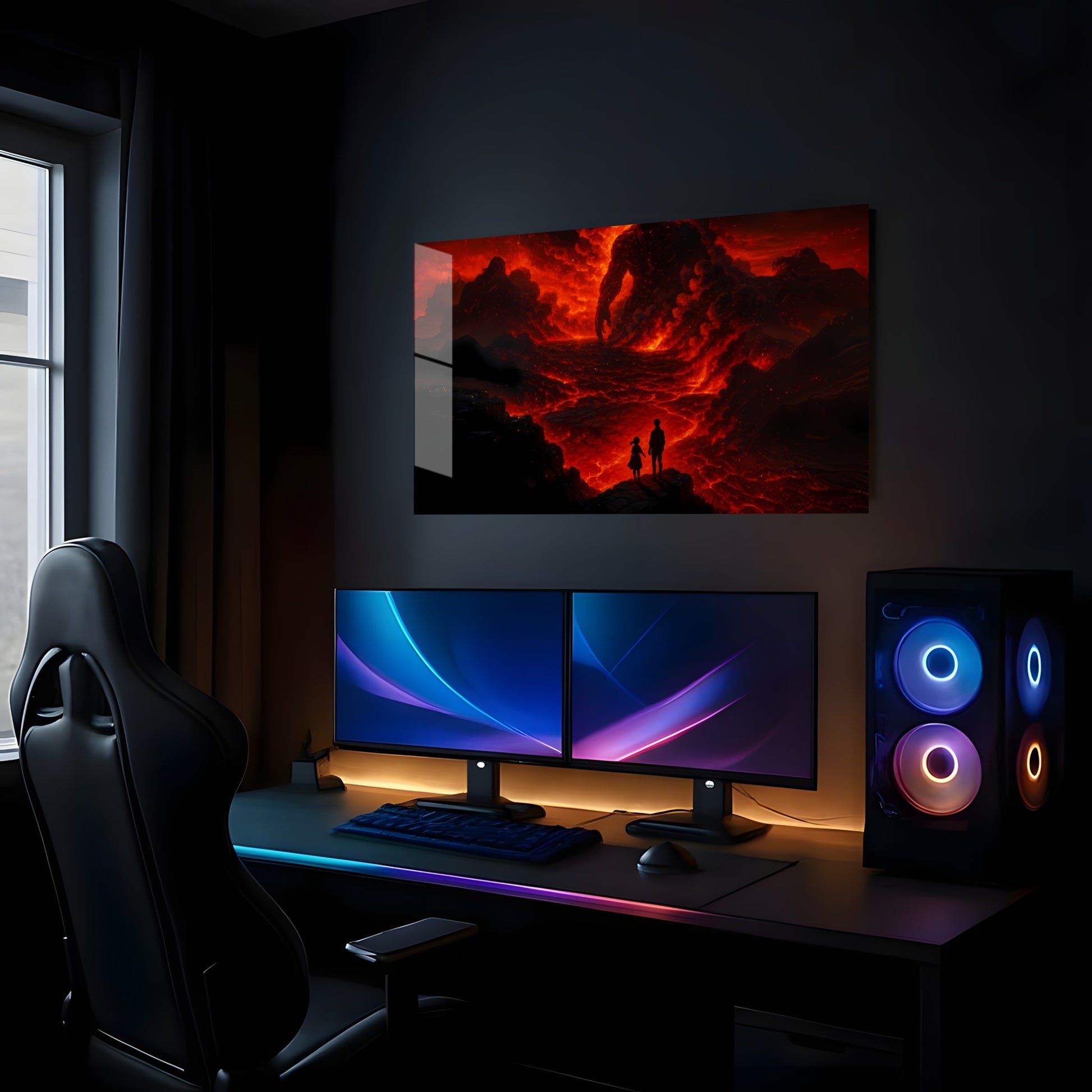 Volcanic Giant's Domain - Lifestyle Mockup