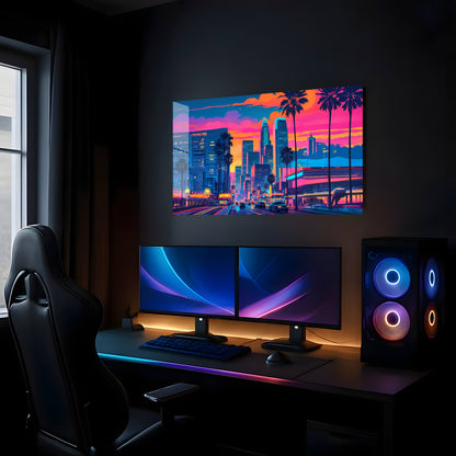 City Neon Dream - Lifestyle Mockup