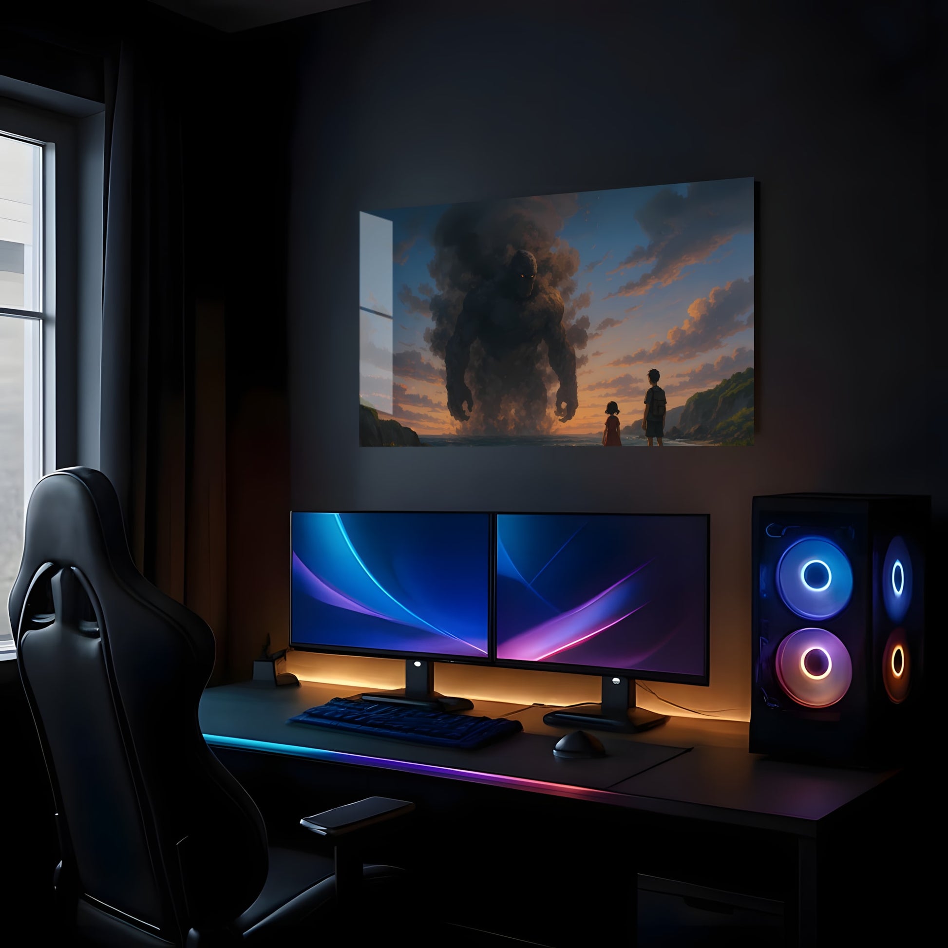 Enormous Shadow's Approach - Lifestyle Mockup