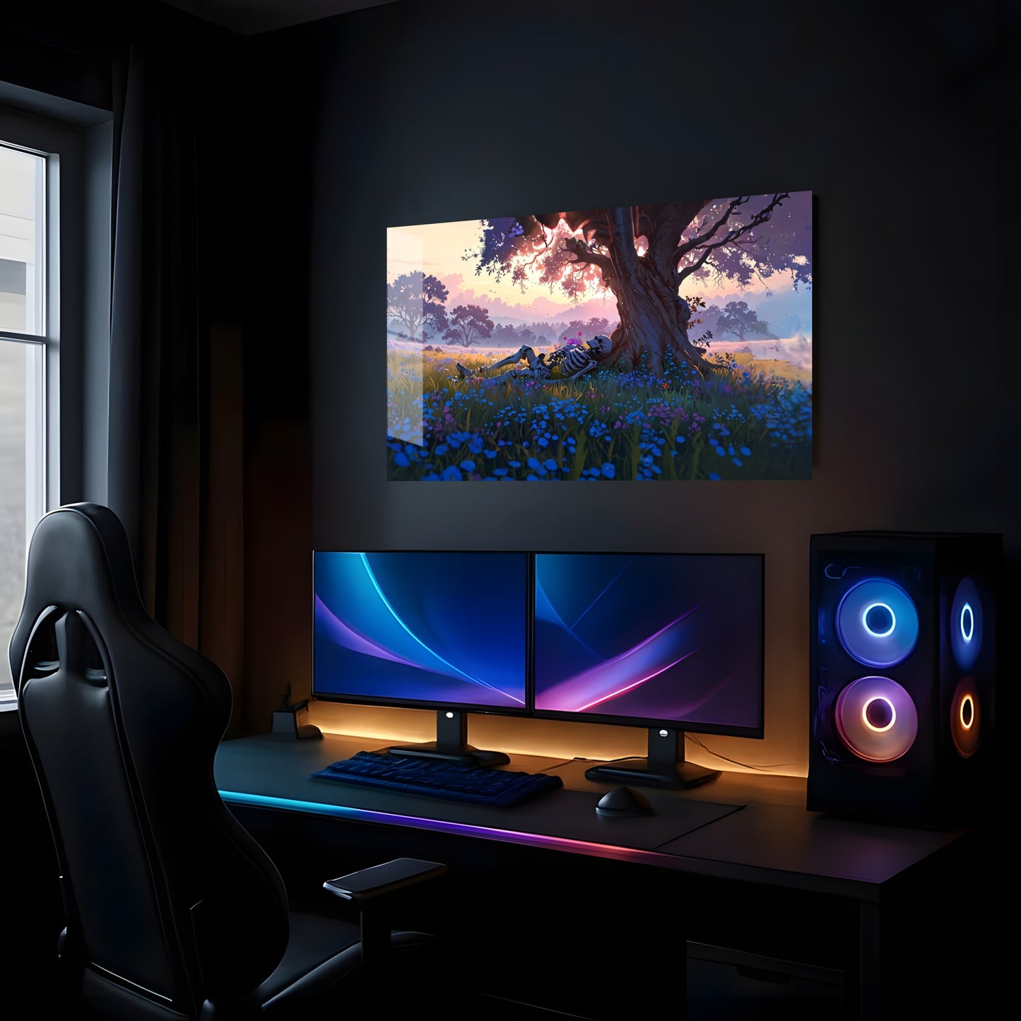 Skeletal Meadow Rest - Lifestyle Mockup