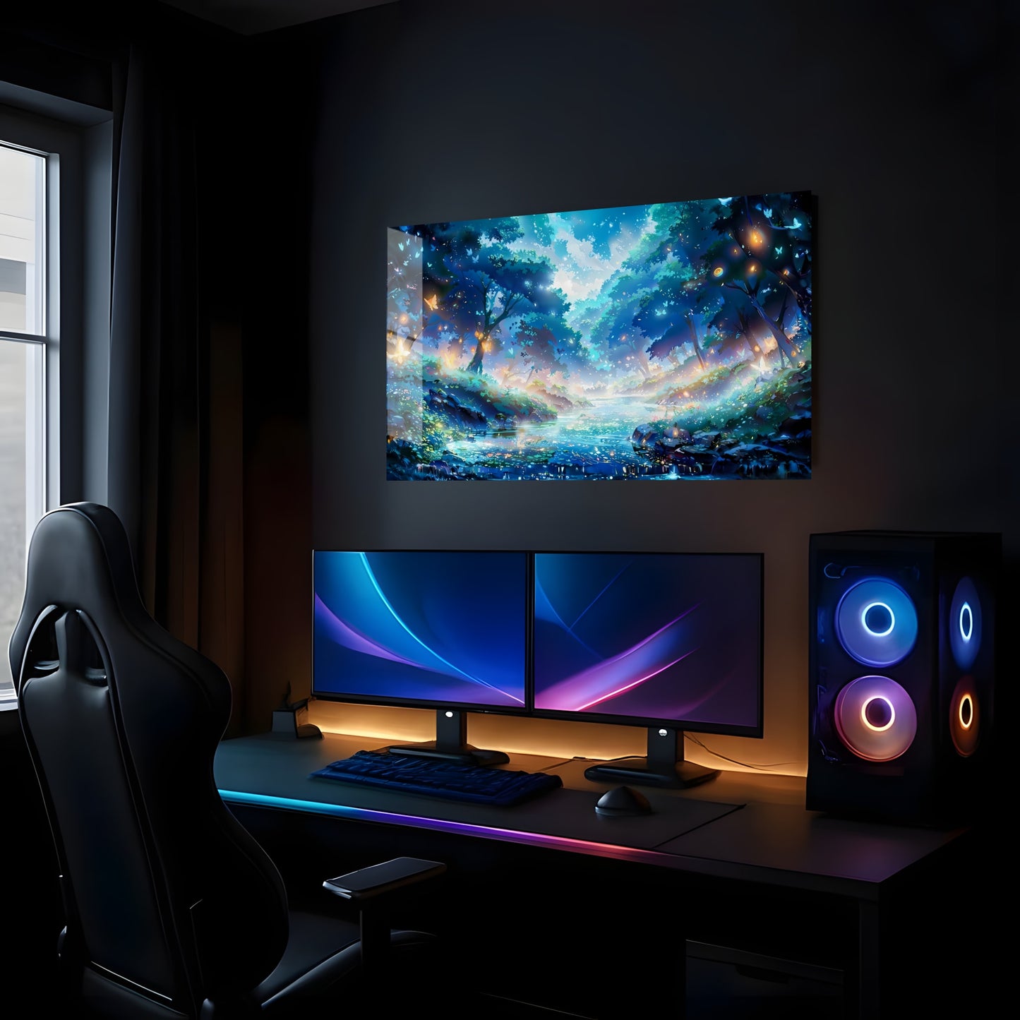 Enchanted Forest Stream - Lifestyle Mockup