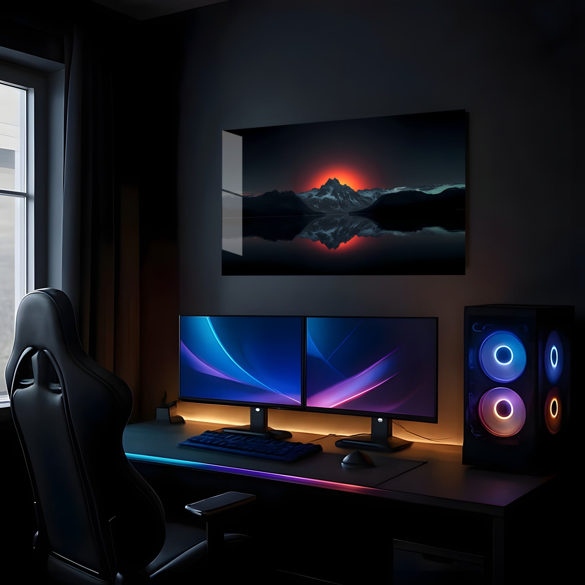 Crimson Peak Reflection - Showcase Mockup