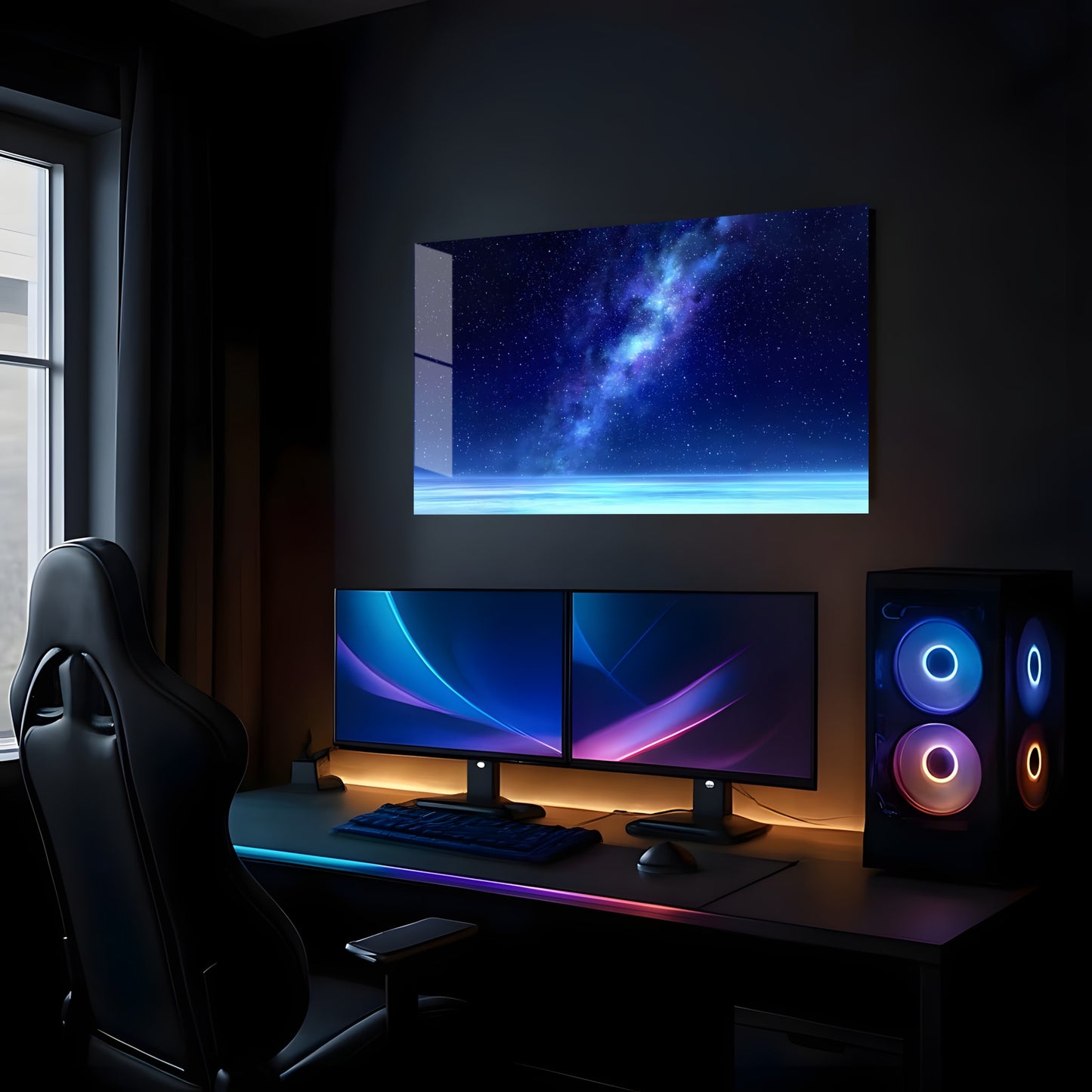 Cosmic Ocean Dream - Lifestyle Mockup