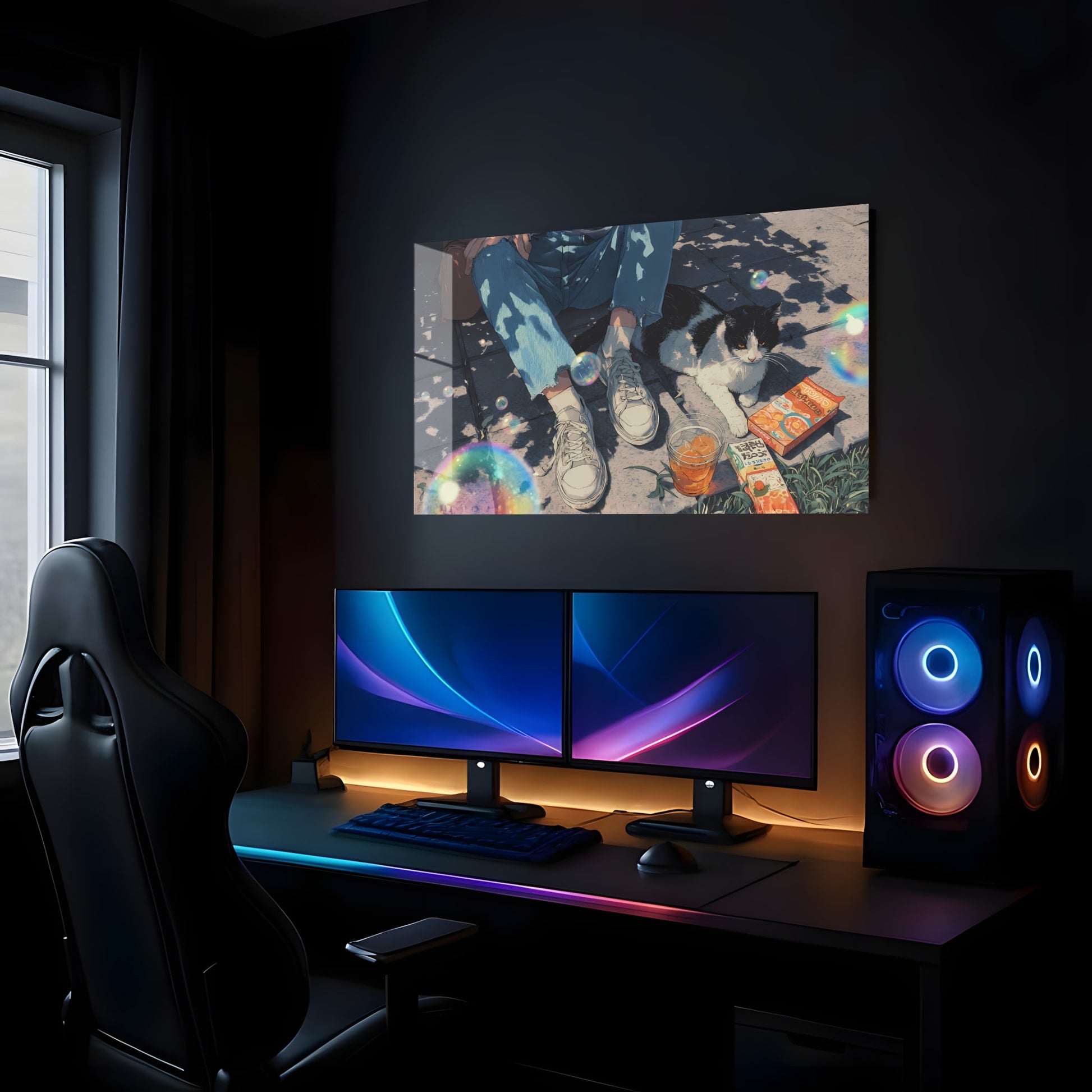 Bubblegum Bliss Break - Lifestyle Mockup