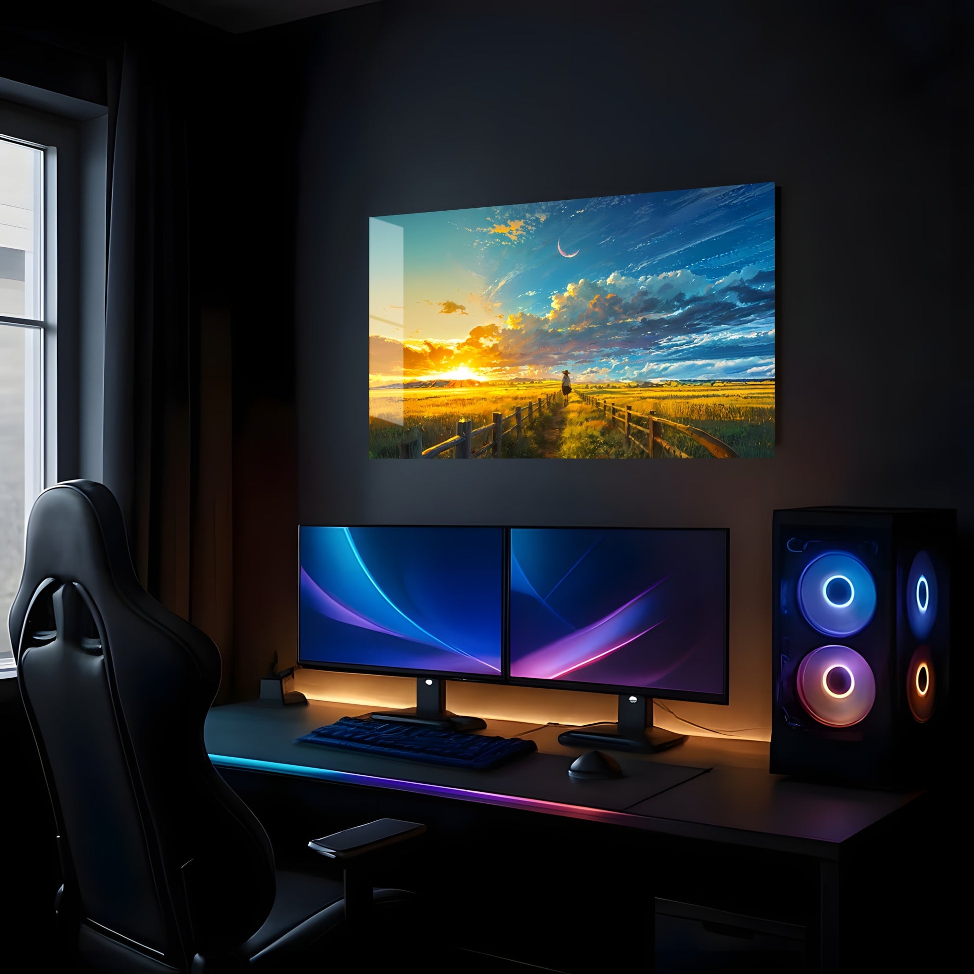 Golden Path Serenity - Lifestyle Mockup