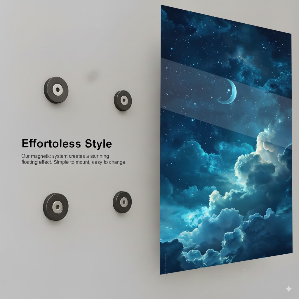 Celestial Dreamscape Canvas - Installation Guide
