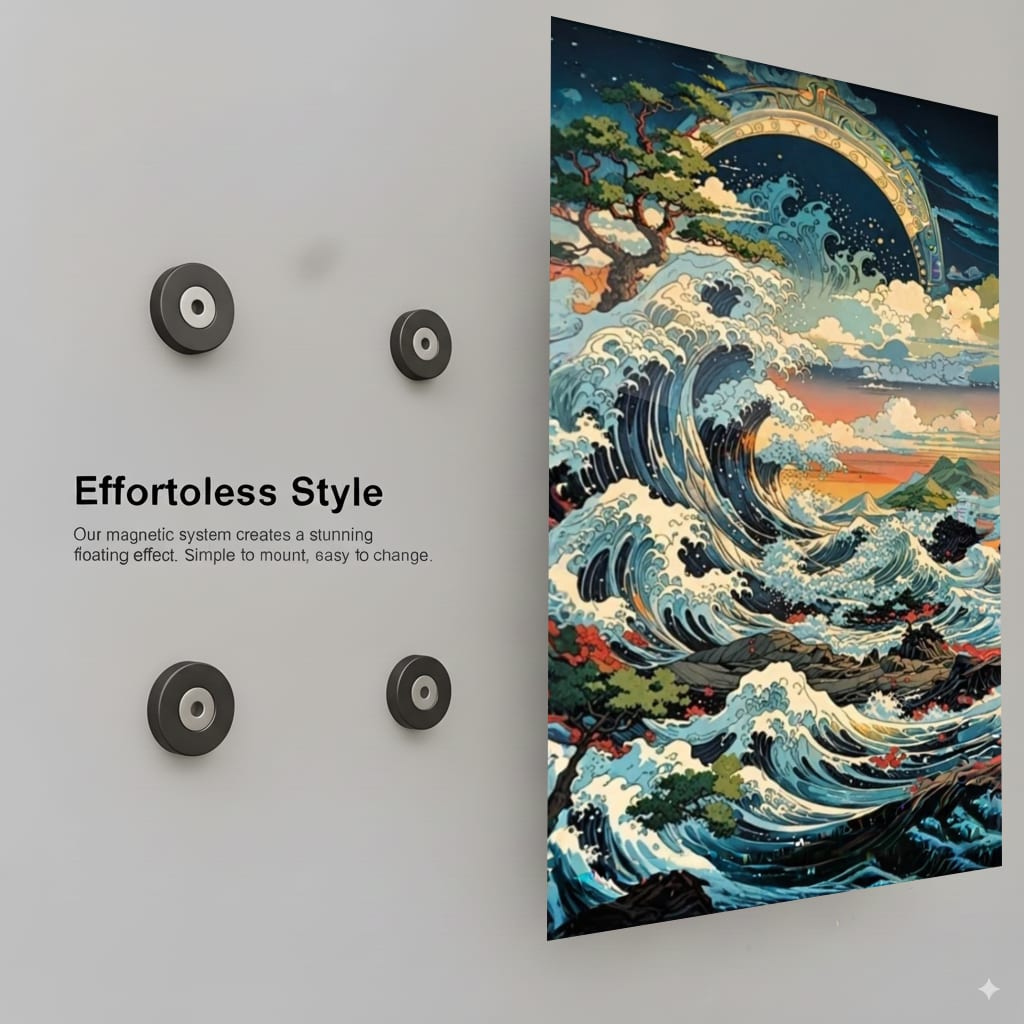 Ocean's Grandeur Unveiled - Installation Mockup