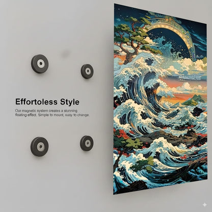 Ocean's Grandeur Unveiled - Installation Mockup