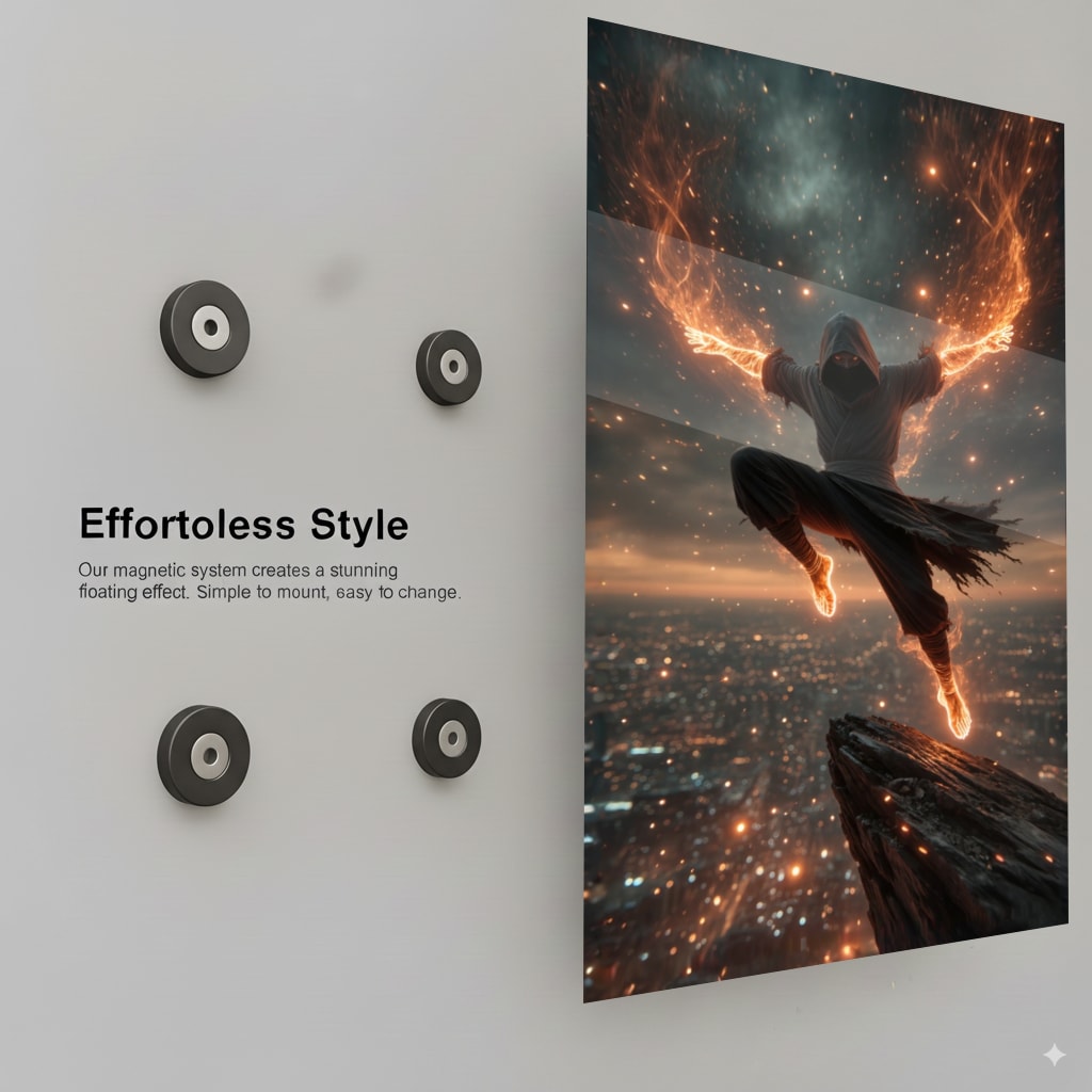 Firewalker's Midnight Leap - Installation Mockup