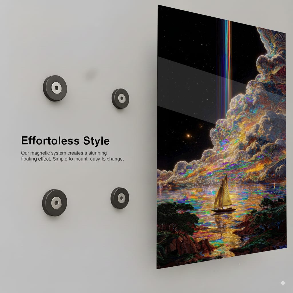 Astral Voyage Night - Installation Mockup