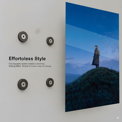 Stargazing Serenity Alone - Installation Mockup