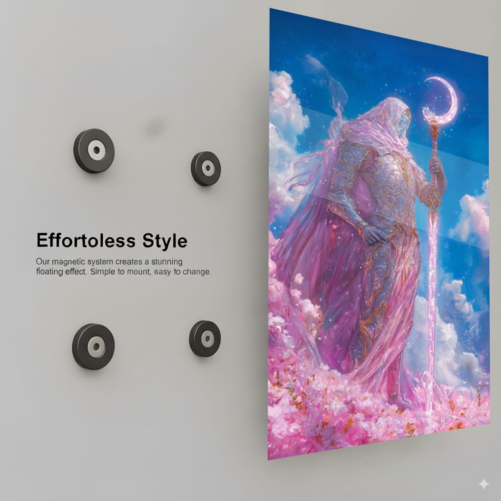 Celestial Moon Guardian - Installation Mockup