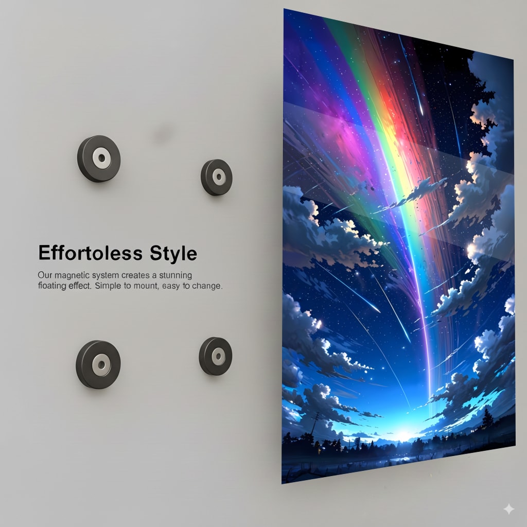 Cosmic Sky Canvas - Installation Guide