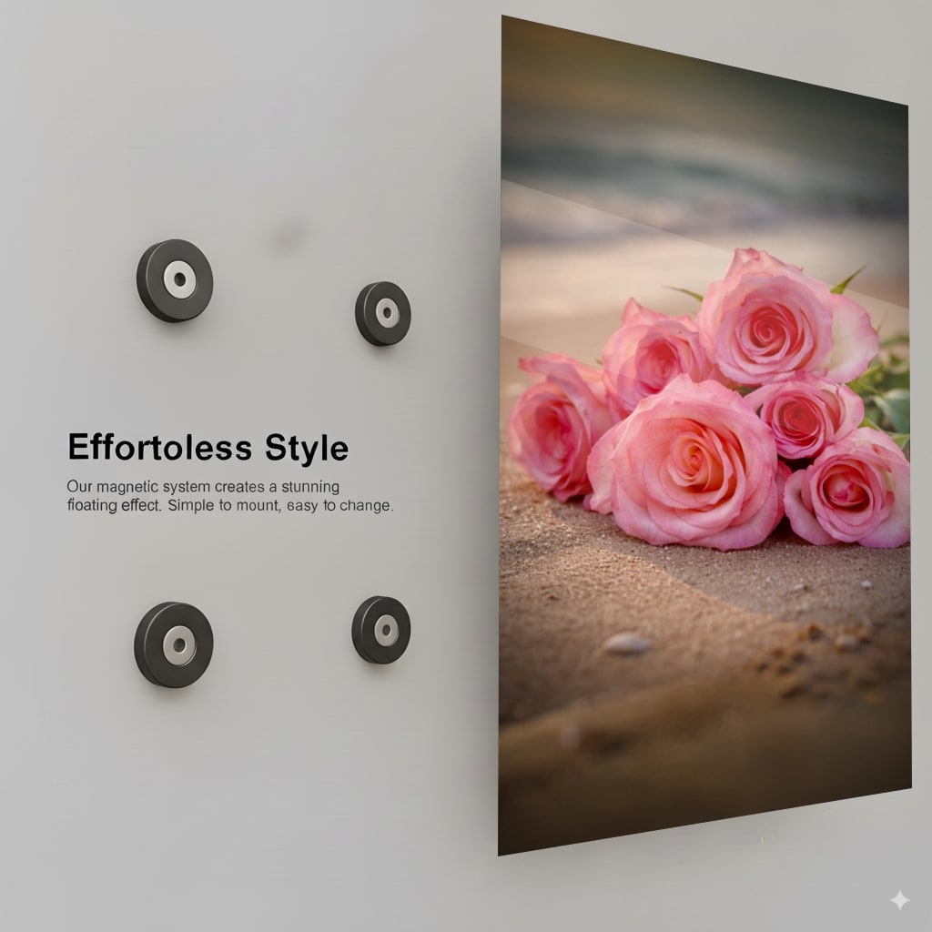 Beach Roses Beauty - Installation Mockup