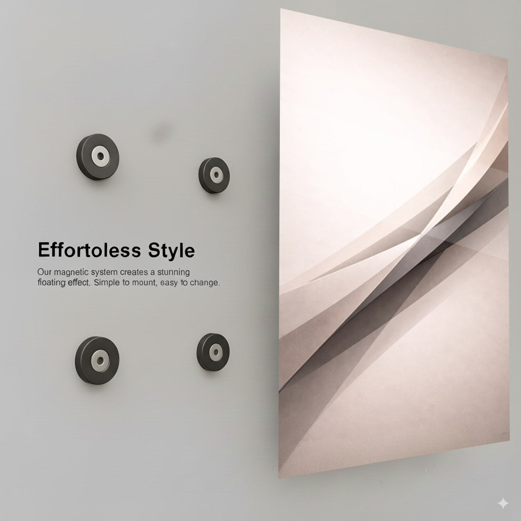 Soft Geometric Layers - Installation Mockup