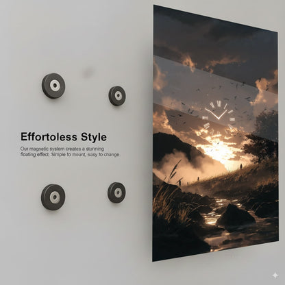 Celestial Time Flow - Installation Mockup