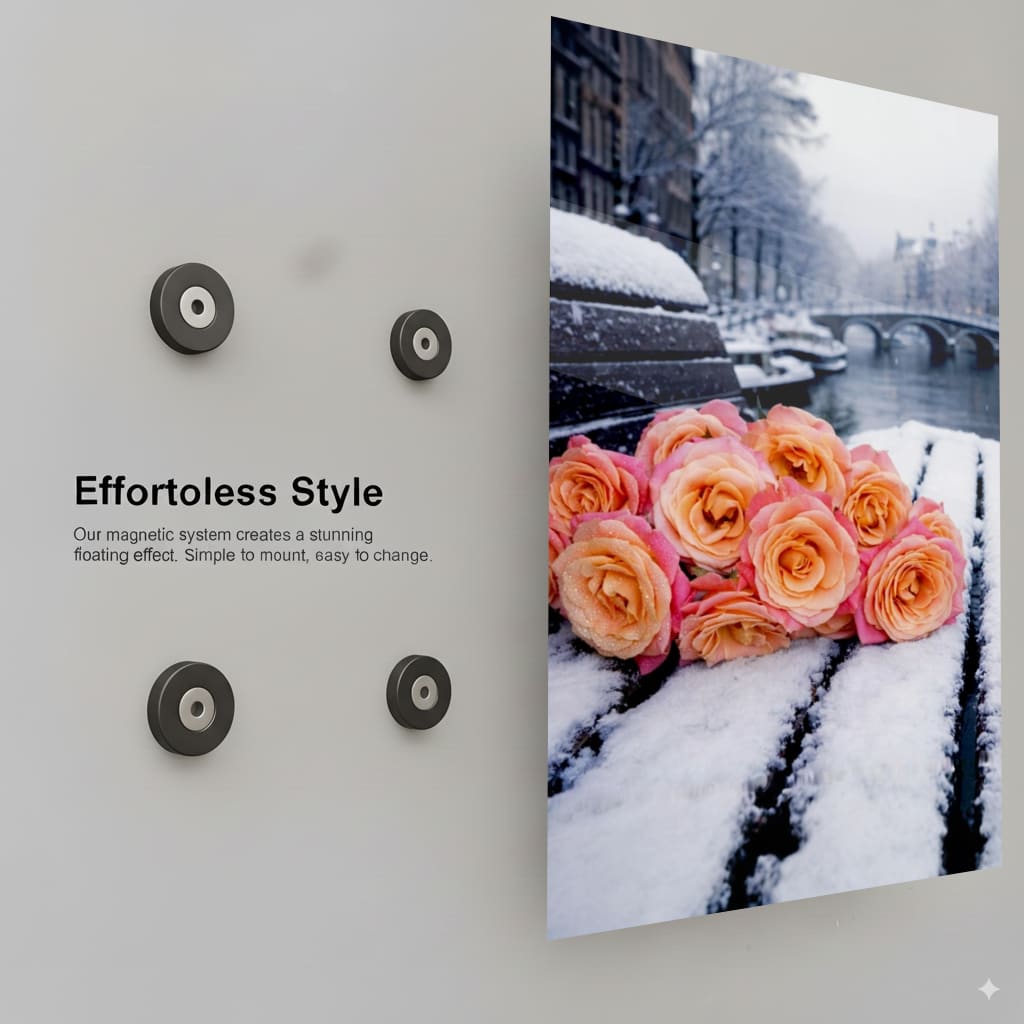 Winter Floral Bouquet - Installation Mockup