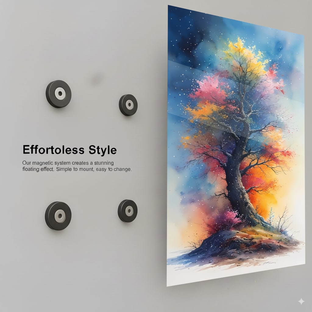 Colorful Autumn Bloom - Installation Mockup