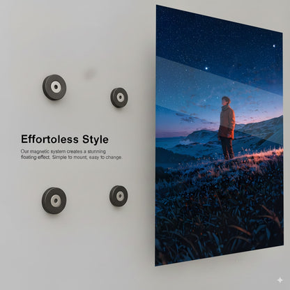 Stargazer's Silent Journey - Installation Mockup