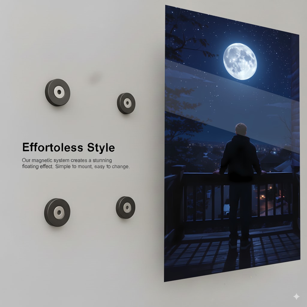 Lunar Night Watcher - Installation Mockup