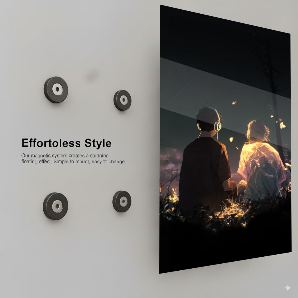 Fiery Inner Turmoil - Installation Mockup