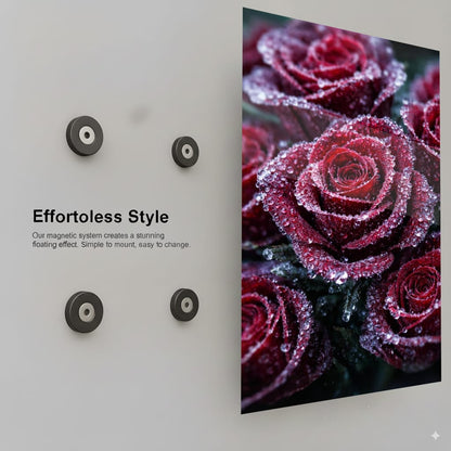 Crimson Dew Delight - Installation Mockup