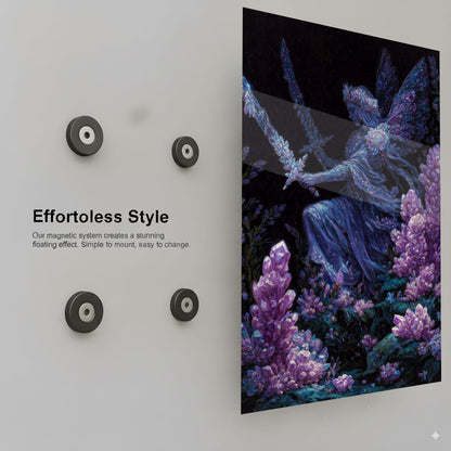 Crystal Winged Warrior - Installation Mockup