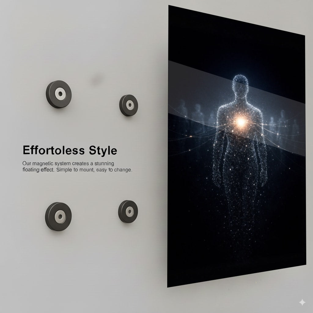 Shared Breath Cosmic Human Radiance - Installation Mockup