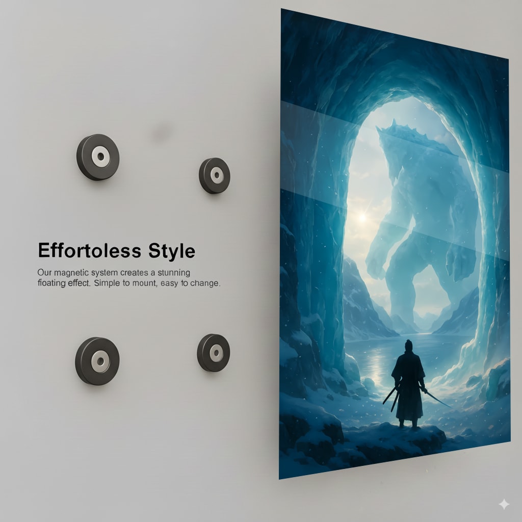 Frozen Giant's Stare - Installation Mockup