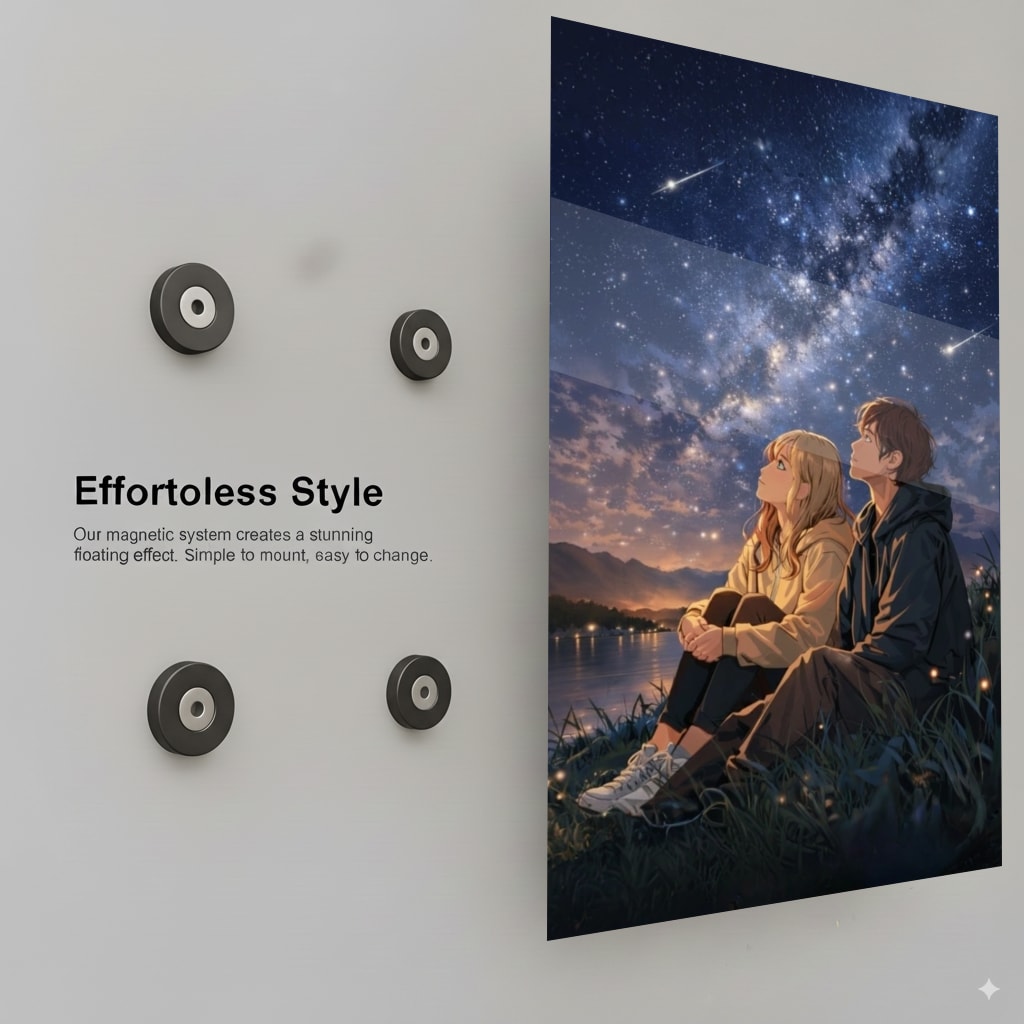 Starry Night Lovers - Installation Mockup