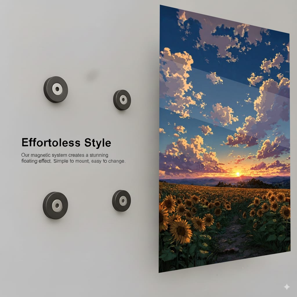 Sunflower Sky Serenade - Installation Mockup