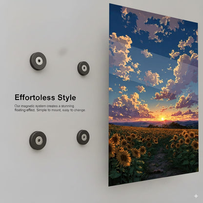Sunflower Sky Serenade - Installation Mockup