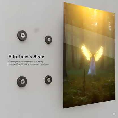 Angelic Forest Glow - Installation Mockup