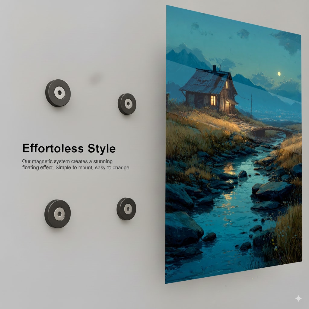 Quiet Mountain Cabin - Installation Mockup