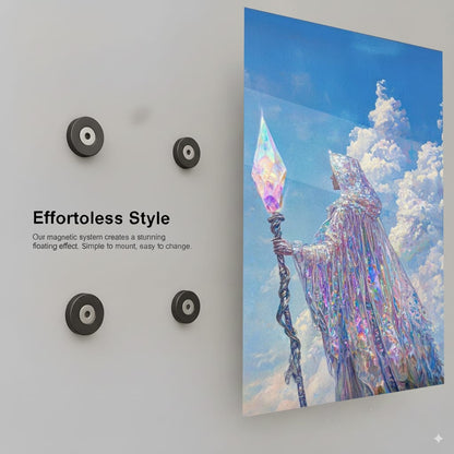 Celestial Crystal Guardian - Installation Mockup