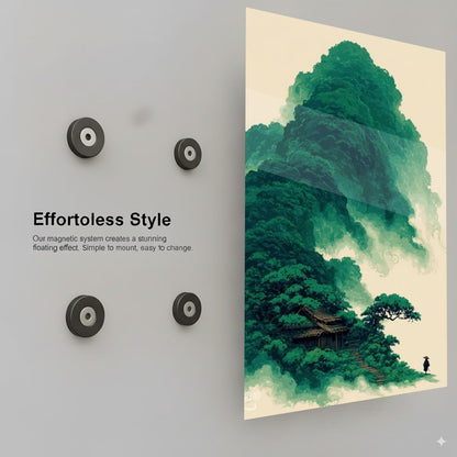 Mountain Serenity Journey - Installation Mockup