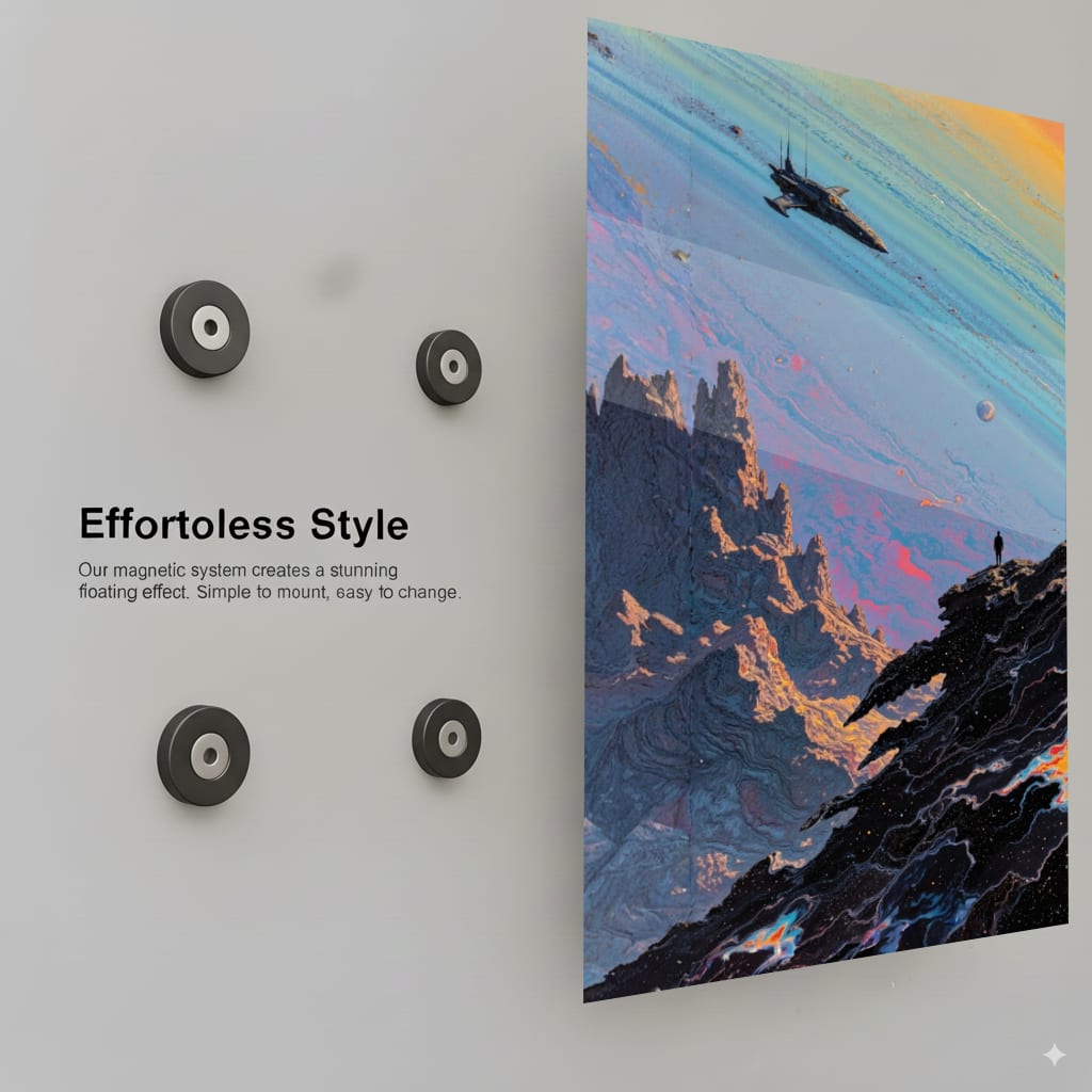 Cosmic Wanderer Explores - Installation Mockup