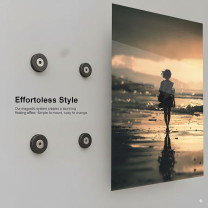 Solitary Beach Walk - Installation Mockup