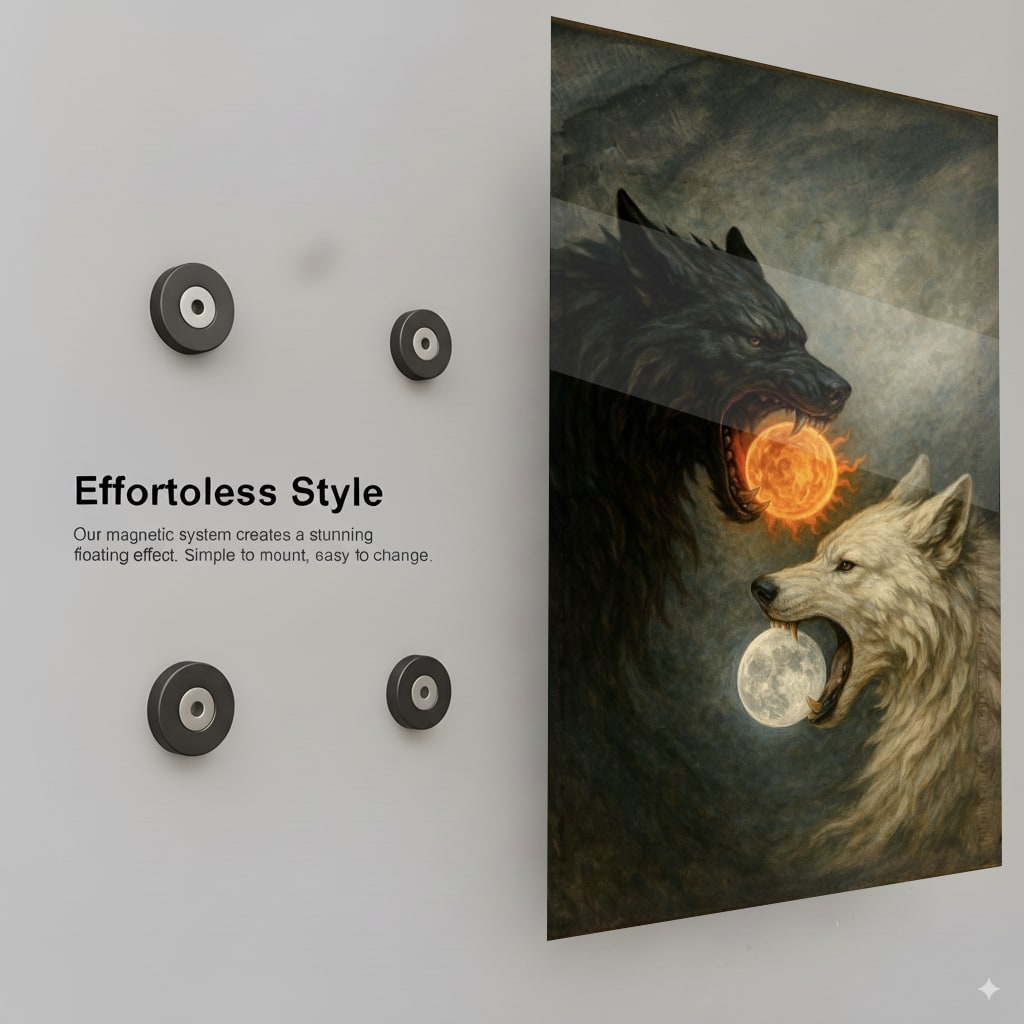 Wolf Sun Moon - Installation Mockup