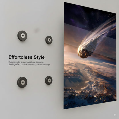 Cosmic Impact Event - Installation Mockup