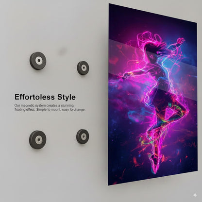 Neon Dance Energy - Installation Mockup