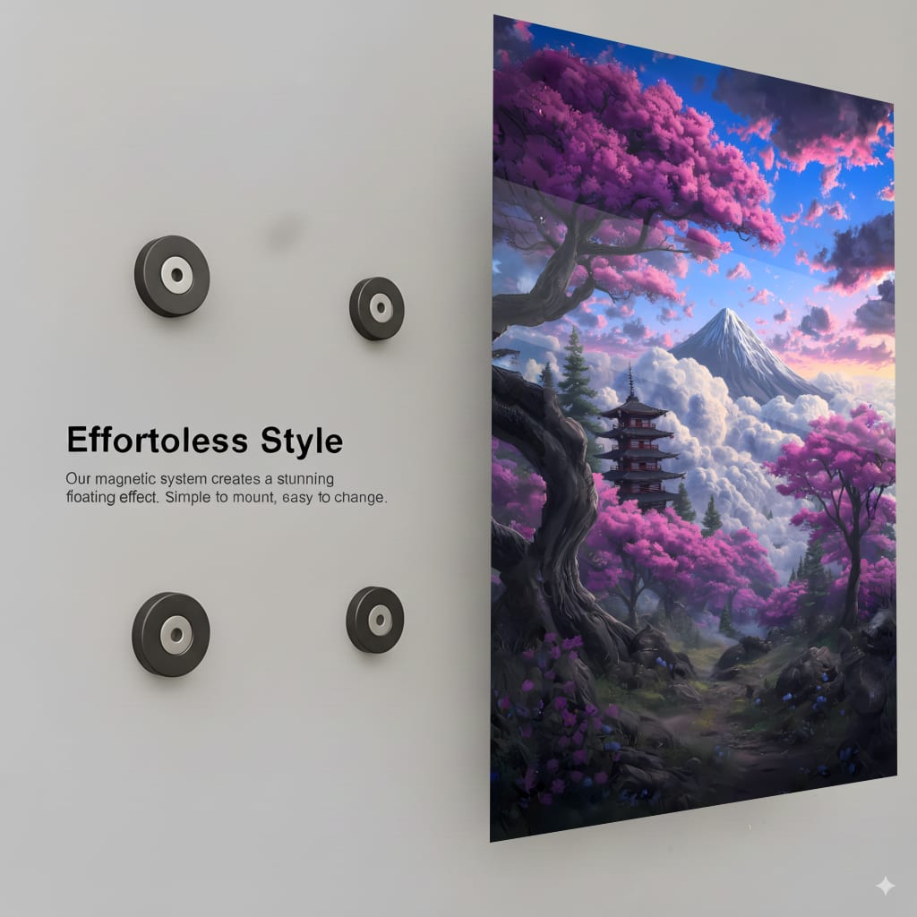 Cherry Blossom Dreamscape - Installation Mockup